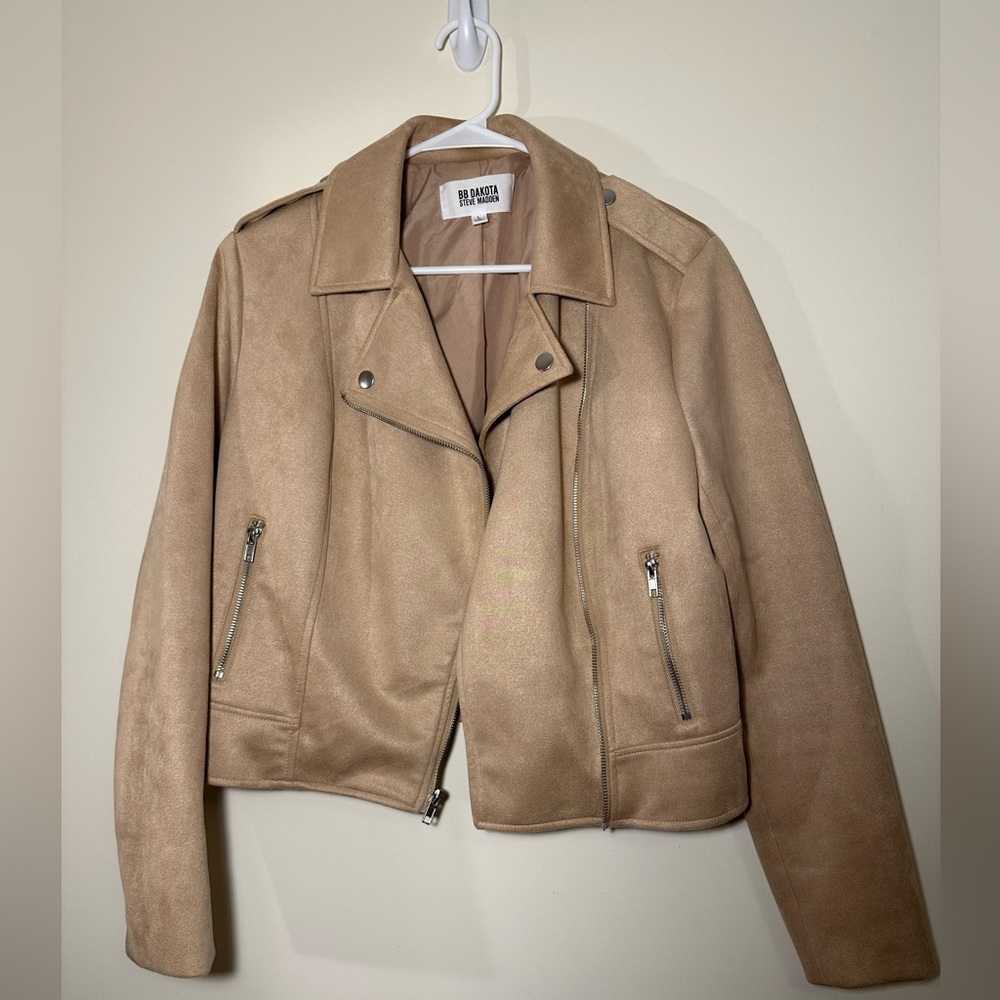 Steve Madden Faux Suede Jacket